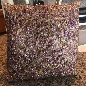 Jewel toned throw pillows